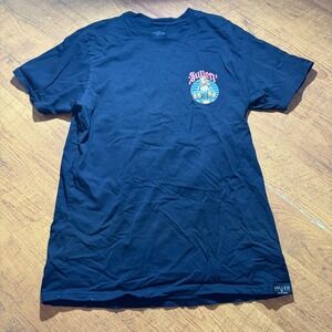 Sullen Art Collective Mens Large Black Beer Girl Oktoberfest T-Shirt Buckle Exc